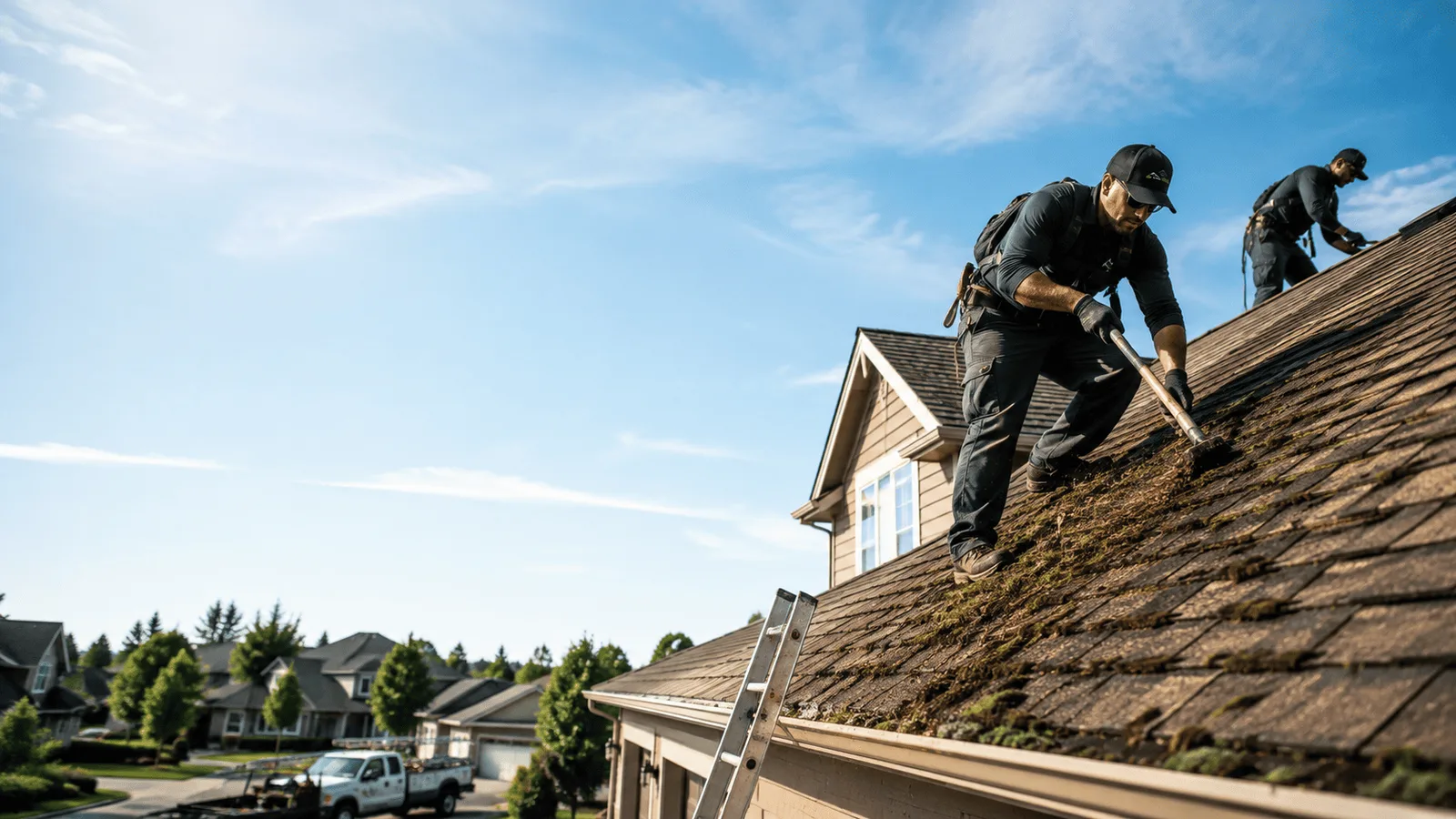Roof Moss Removal in Vida, OR near me